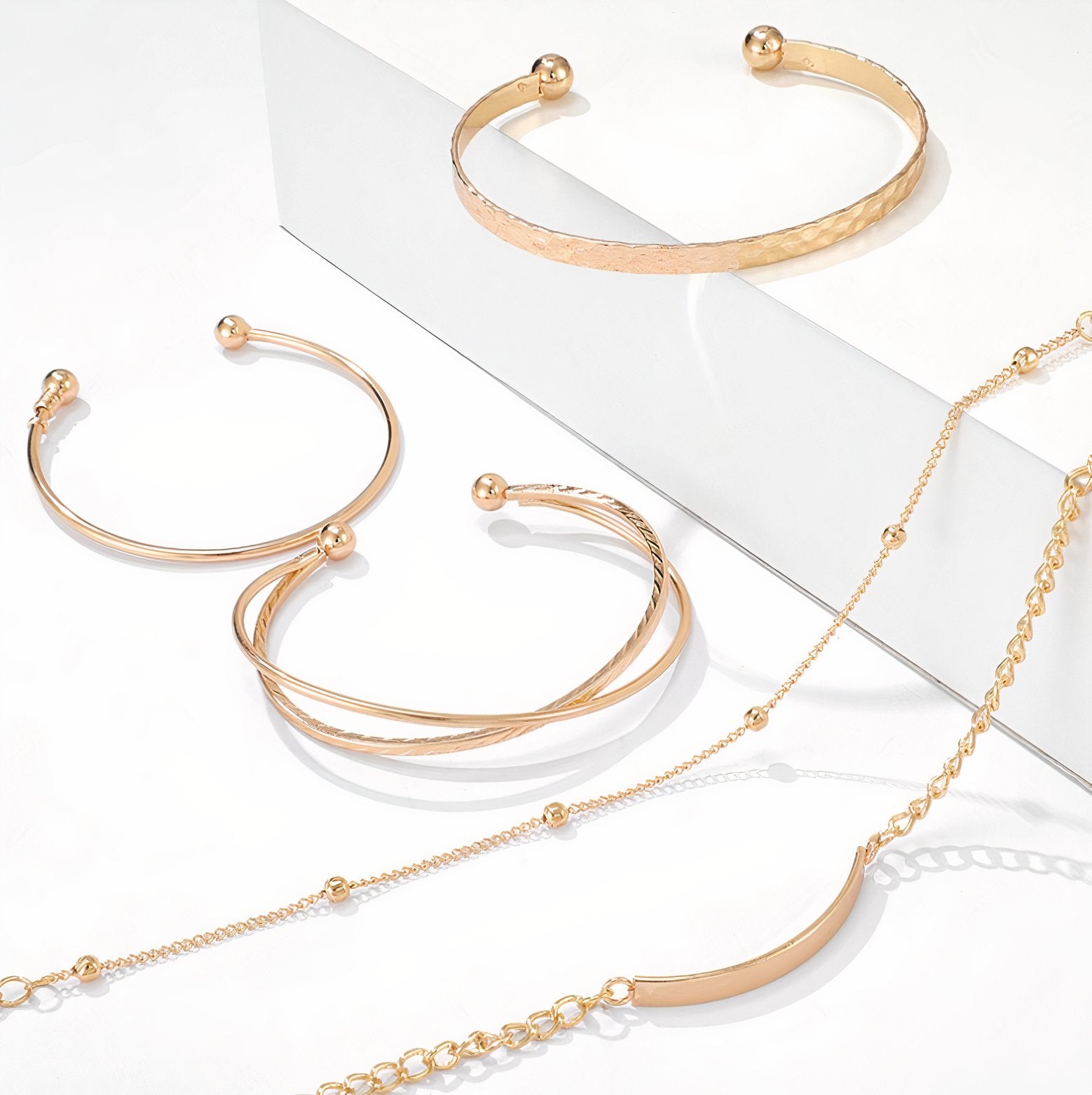 Conjunto de Pulseras Apiladas #18