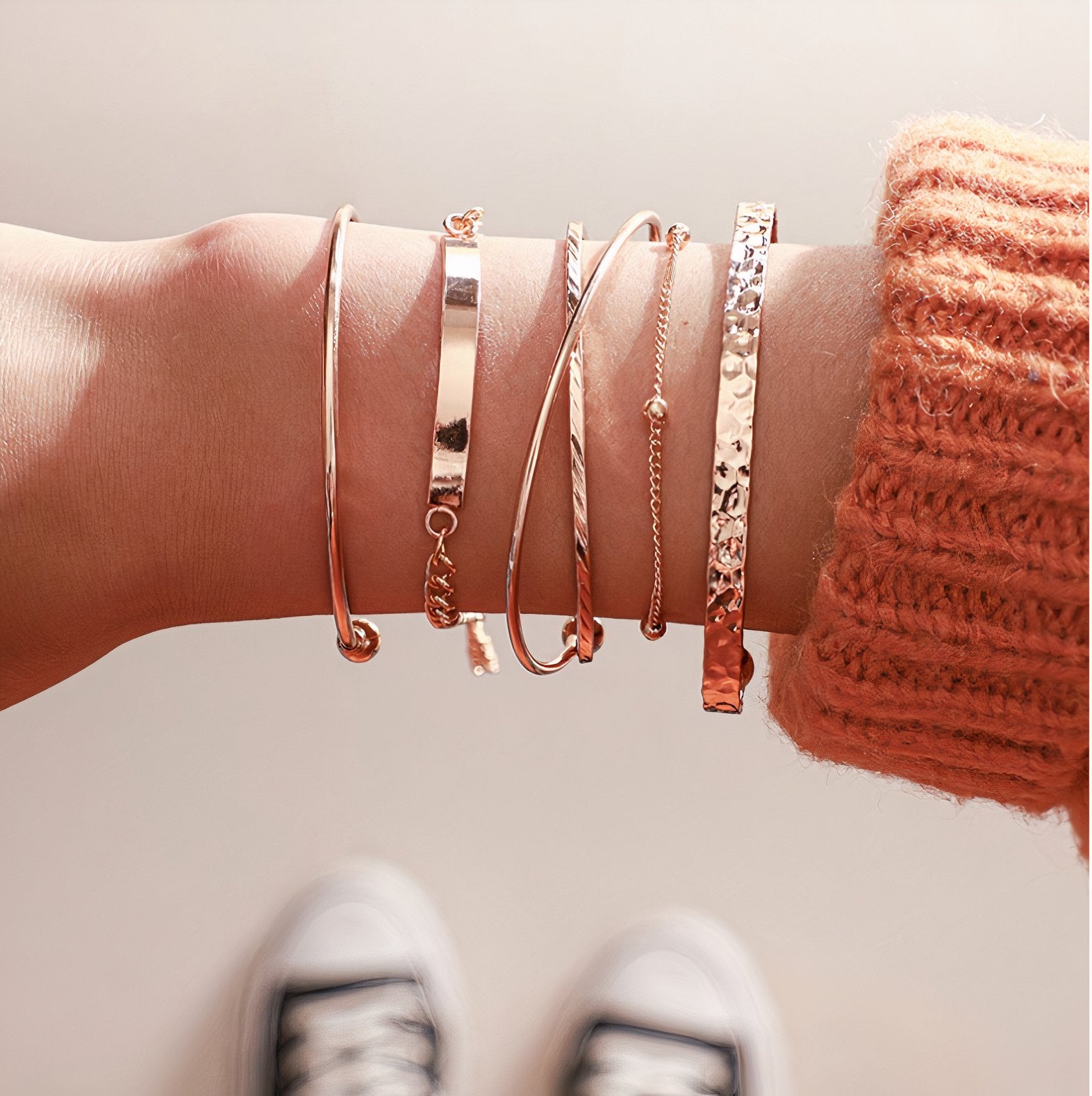 Conjunto de Pulseras Apiladas #18