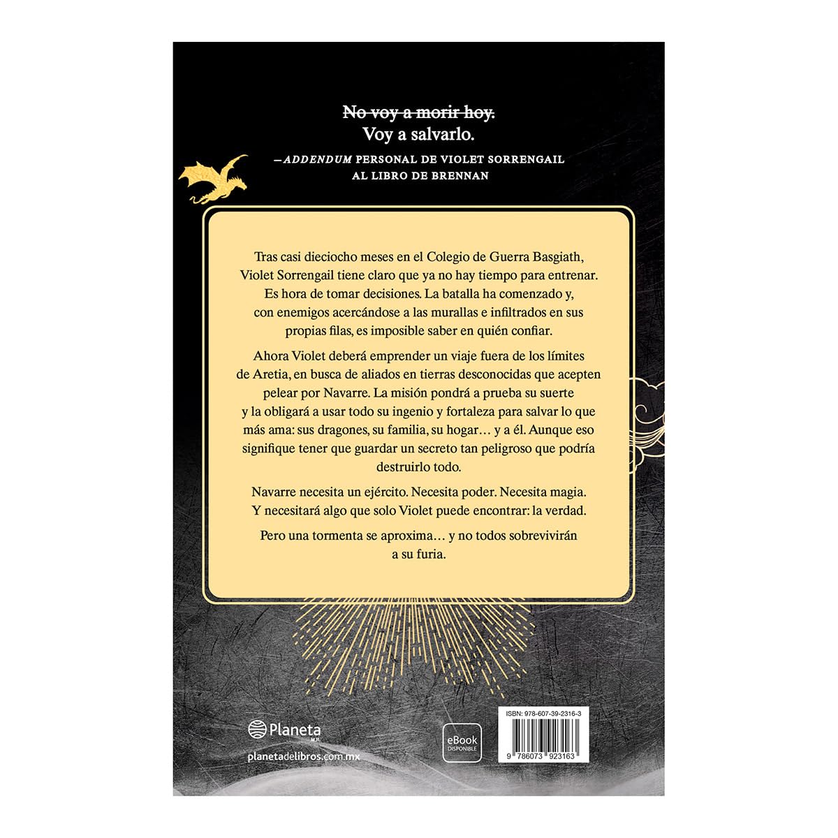 Alas de Ónix / Onyx Storm: 3: 4