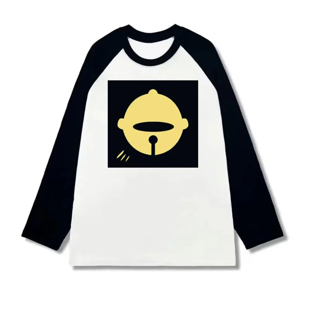 Camiseta de manga larga de Anime Reze, Cosplay de gran tamaño, motosierra Vintage, ropa para hombres y mujeres, Camiseta de Manga japonesa, ropa Harajuku Y2k