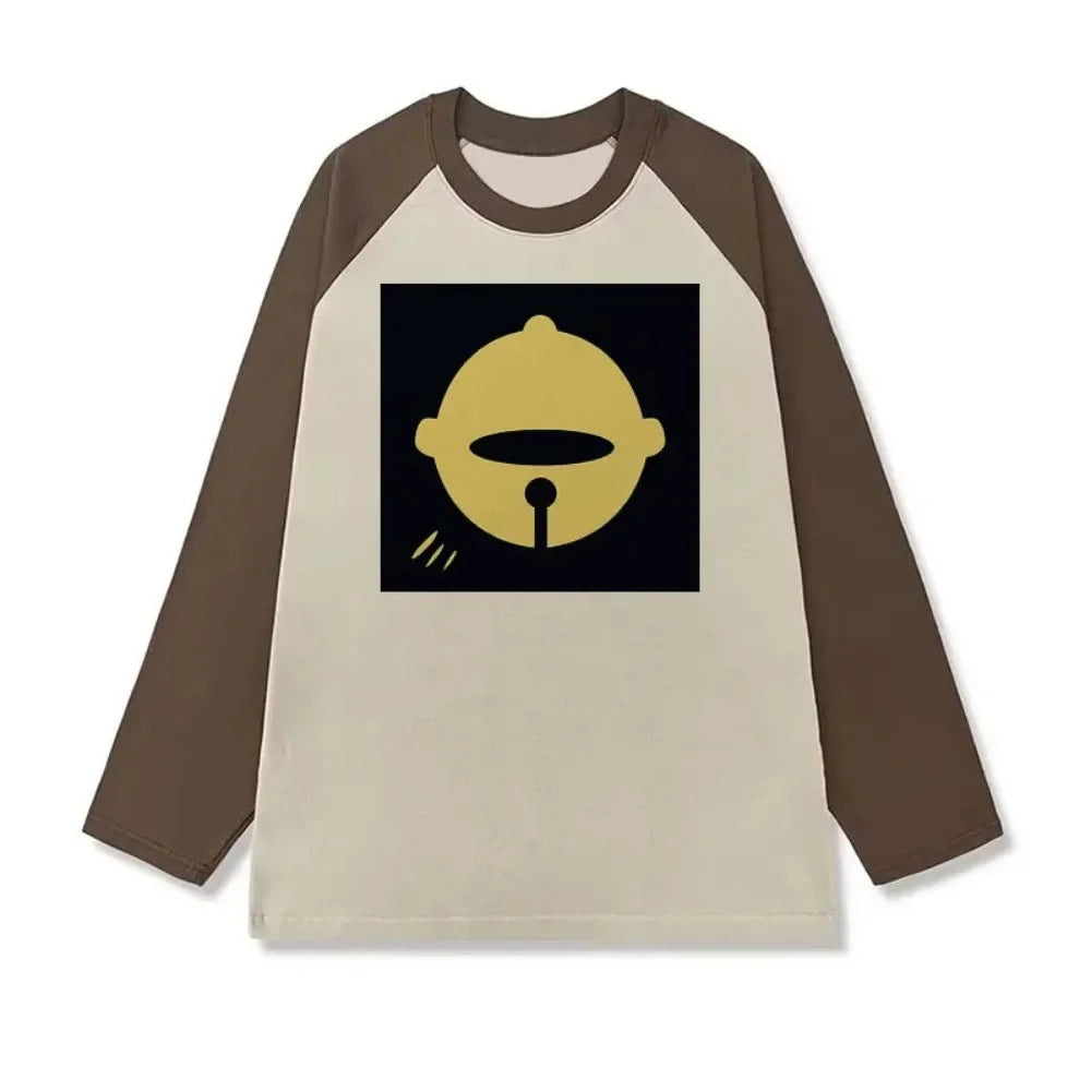 Camiseta de manga larga de Anime Reze, Cosplay de gran tamaño, motosierra Vintage, ropa para hombres y mujeres, Camiseta de Manga japonesa, ropa Harajuku Y2k