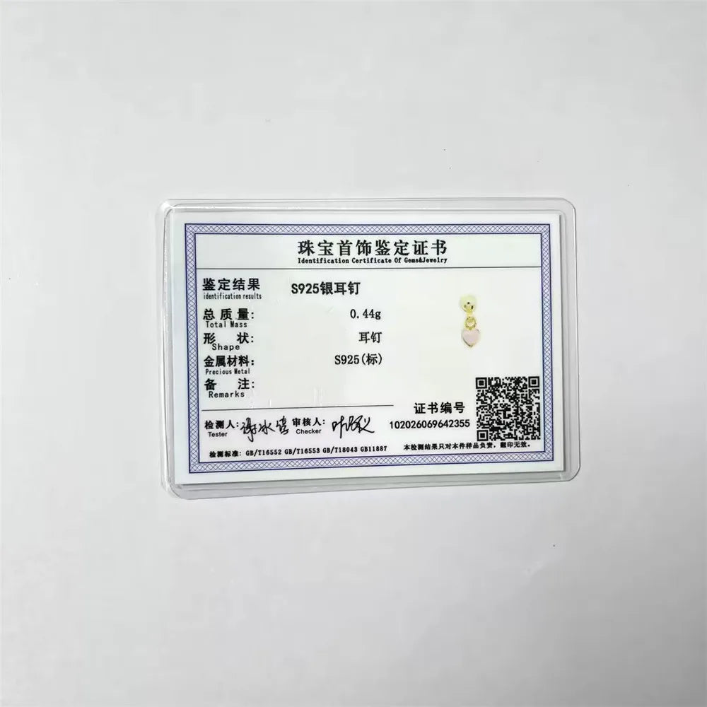 AIDE-pendiente Piercing de hélice plana con bola redonda de corazón, pendientes de plata de ley 925 con circonita geométrica, exquisitos pendientes de baratijas