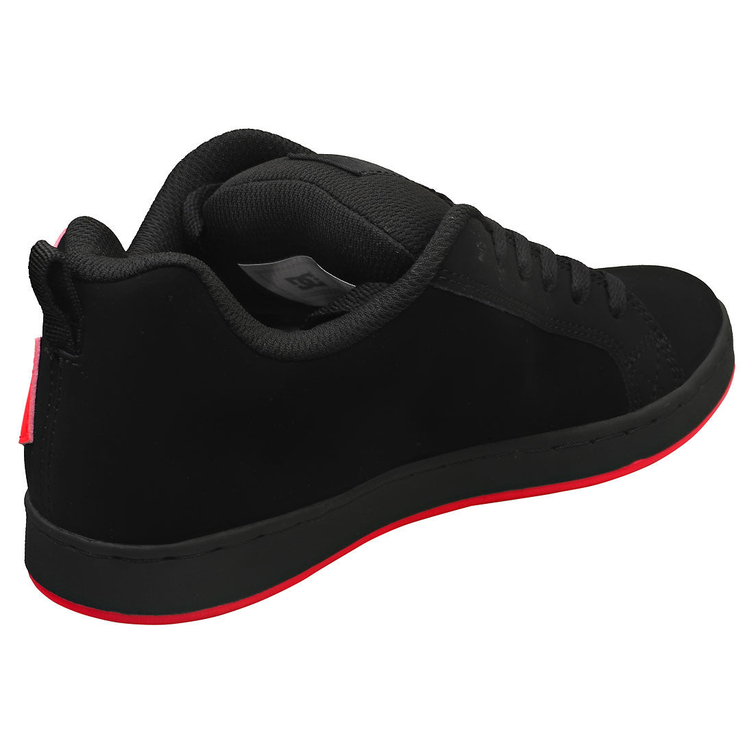 DC Shoes Court Graphic Women's - Leather Skate Sneaker in Black Pink
