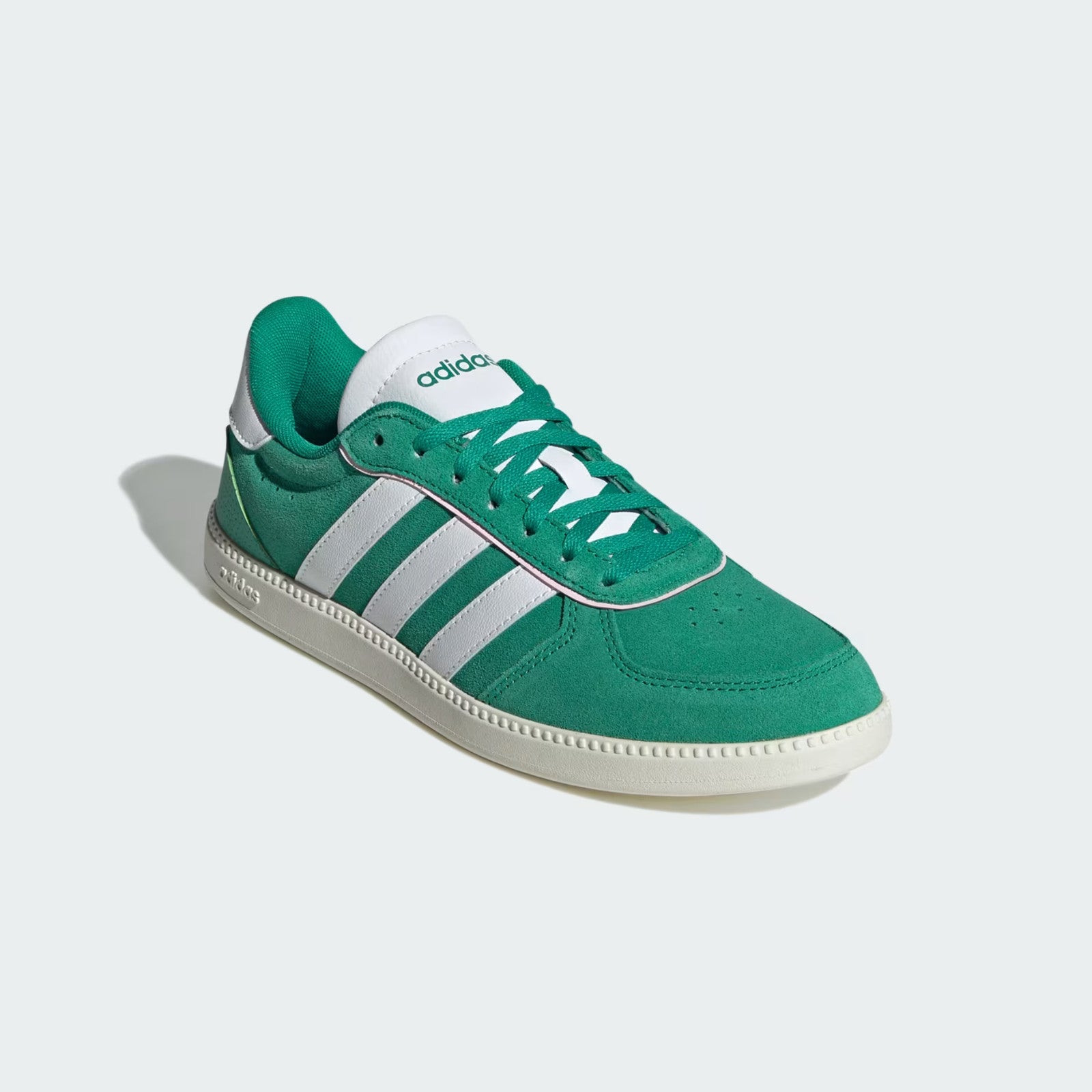 Adidas Women's Breaknet Sleek 'Court Green Cloud White' Shoes JH6896