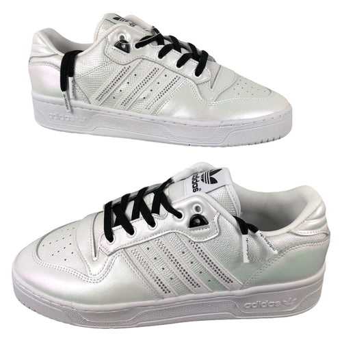 Adidas Low Rivalry Pearl Iridescent Bling Rhinestone Sneakers Womens Size 10 NEW